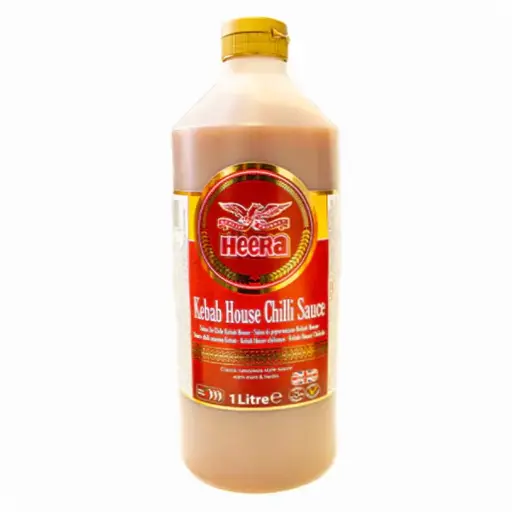 Heera Kebab House Chilli Sauce 10 x 1 Litre
